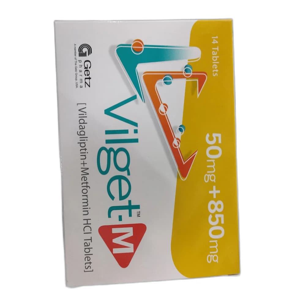 Vilget-M 50 mg + 850 mg
