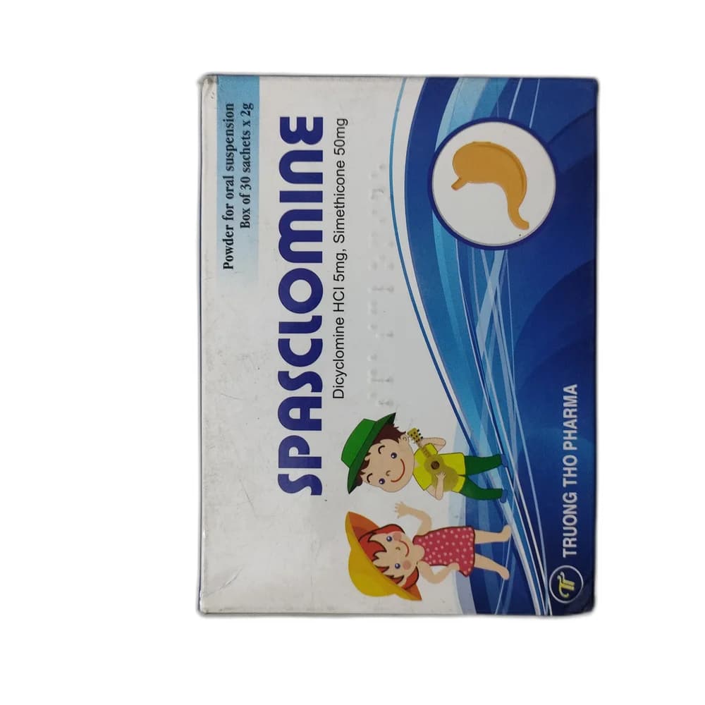 Spasclomine 5 mg / 50 mg