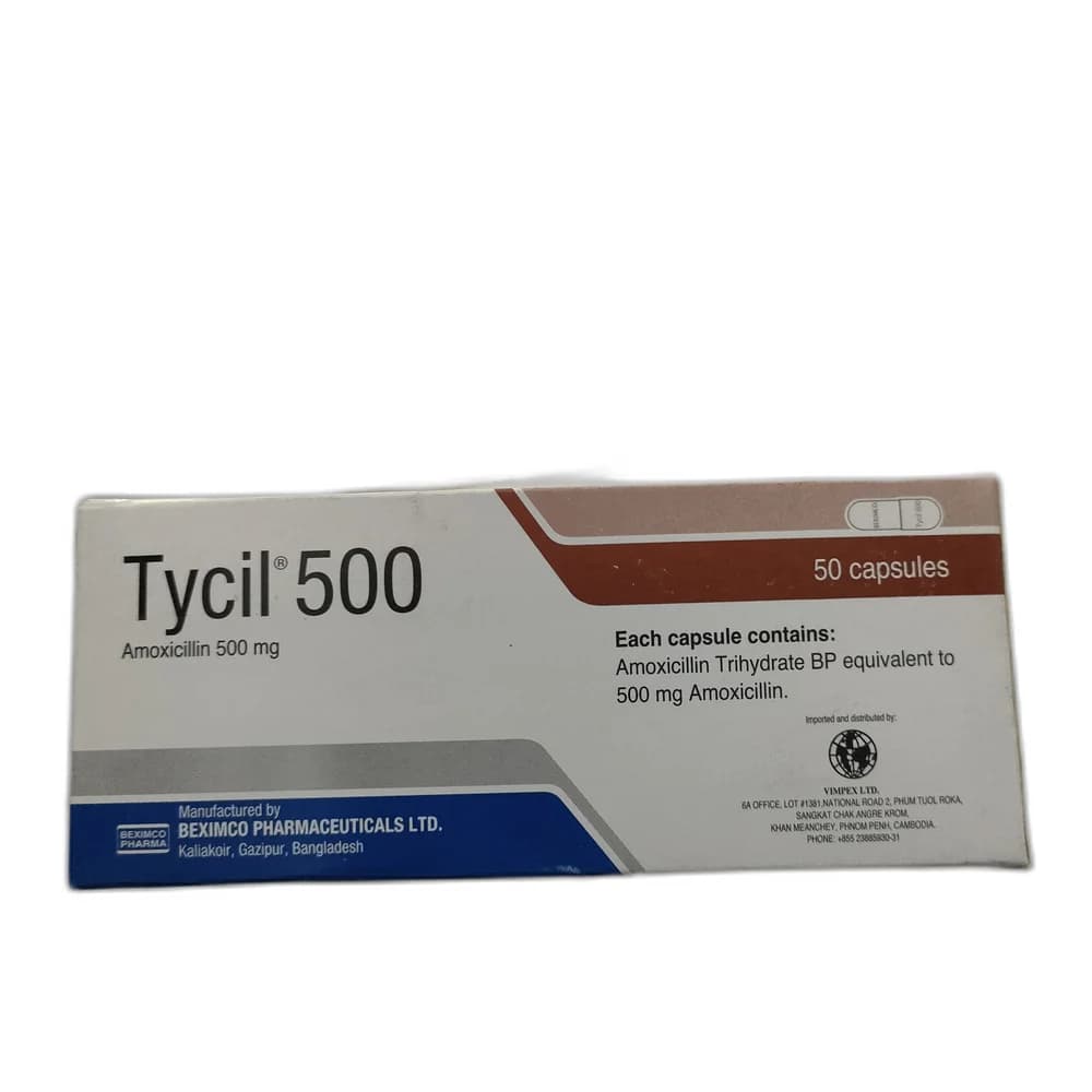 Tycil 500 500 mg per capsule