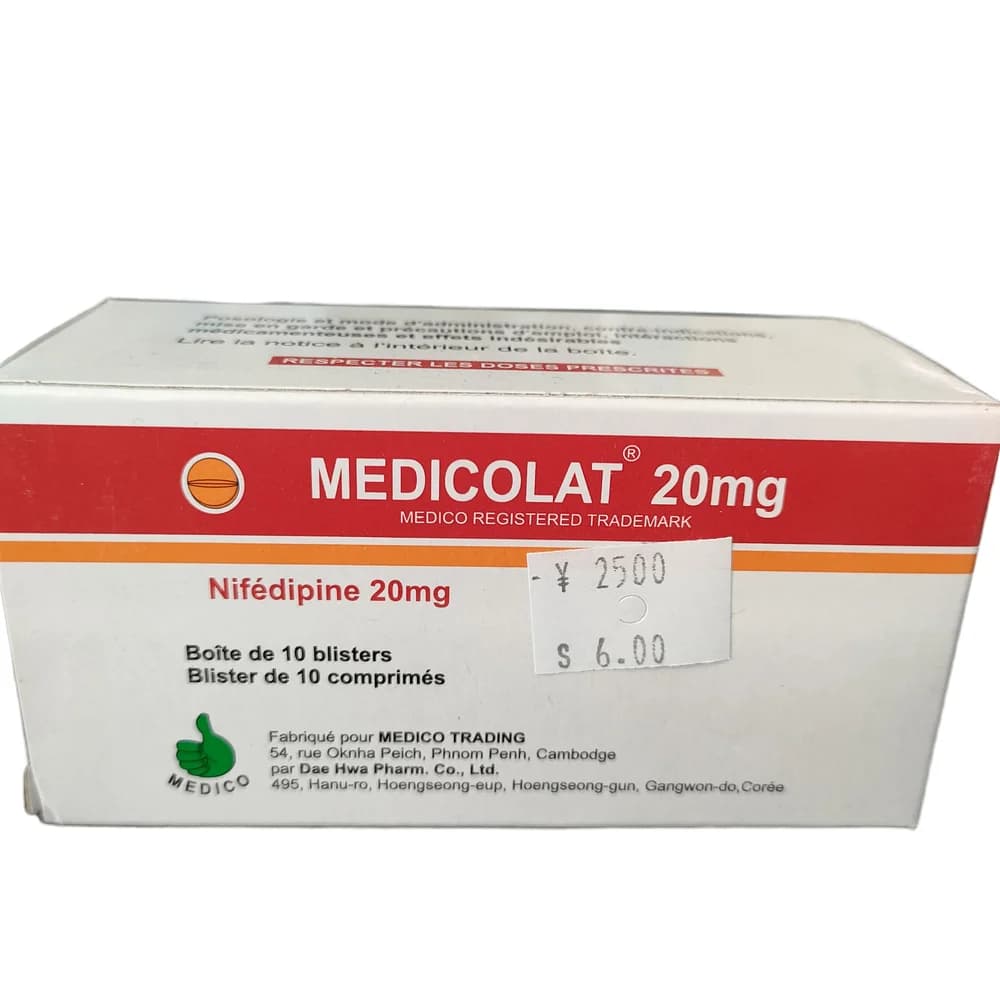 Medicolat 20 mg