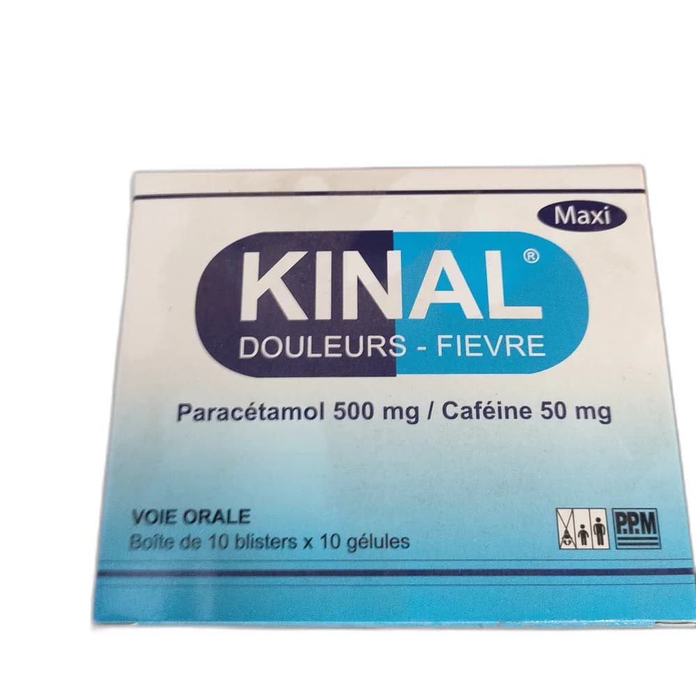 Kinal Maxi 500 mg / 50 mg per capsule