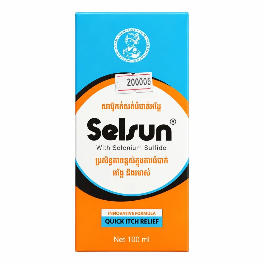 Selrun Selenium sulfide 1% — 100 ml variant