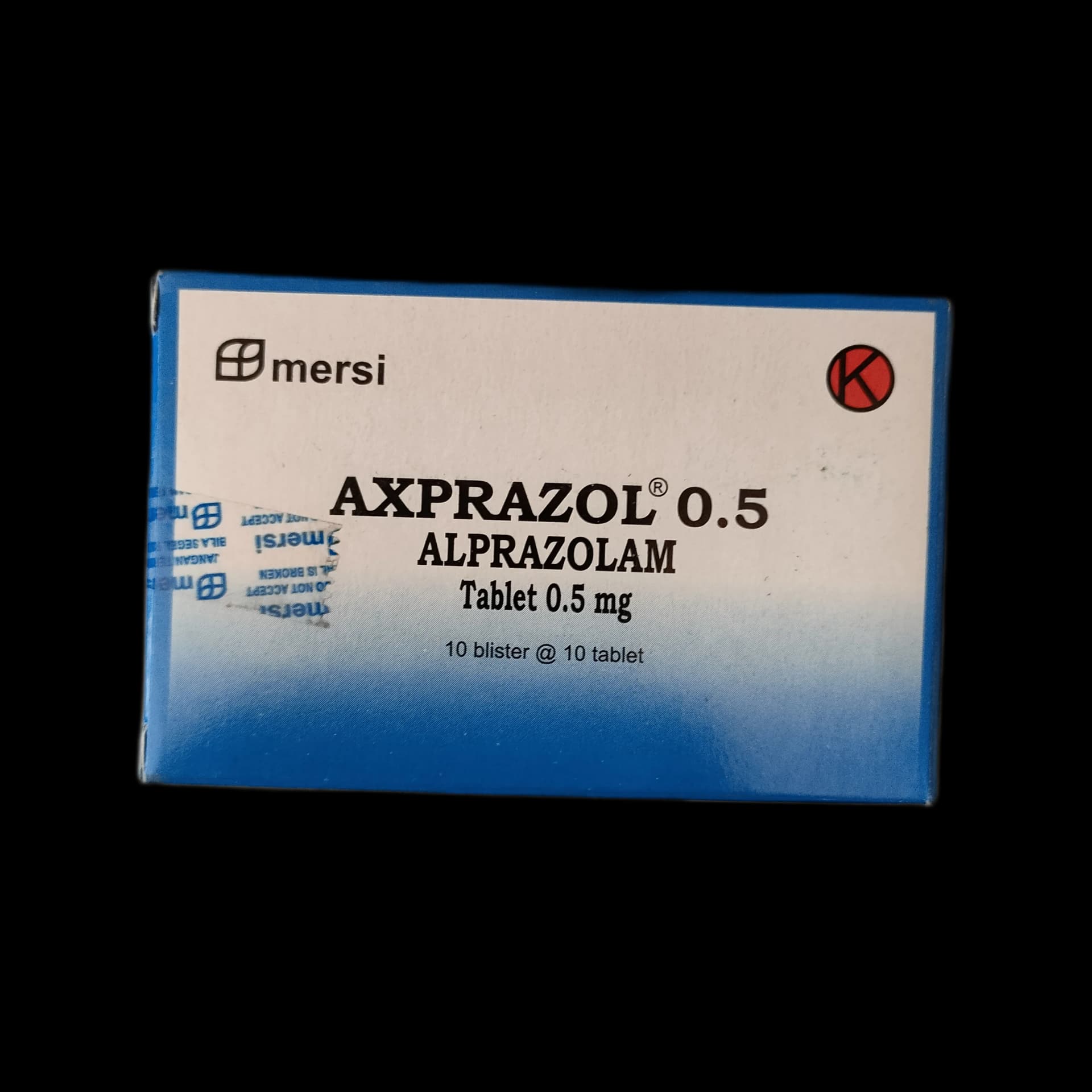 Axprazol 0.5 0.5mg