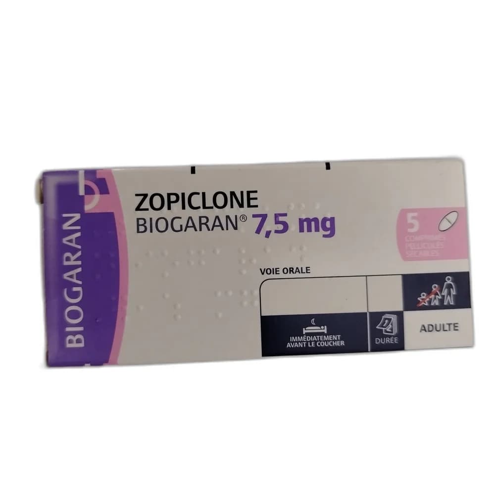 Zopiclone Biogaran 7.5 mg