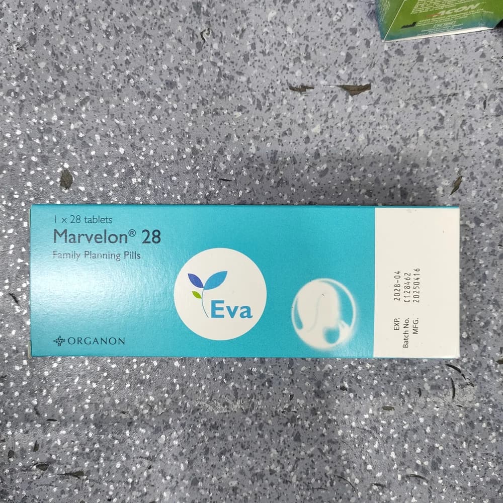 Marvelon 28 Desogestrel 0.15 mg / Ethinylestradiol 0.03 mg