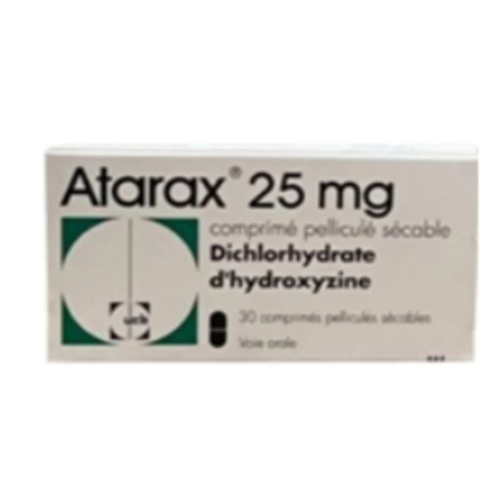 Atarax 25mg (Hydroxyzine) 25mg