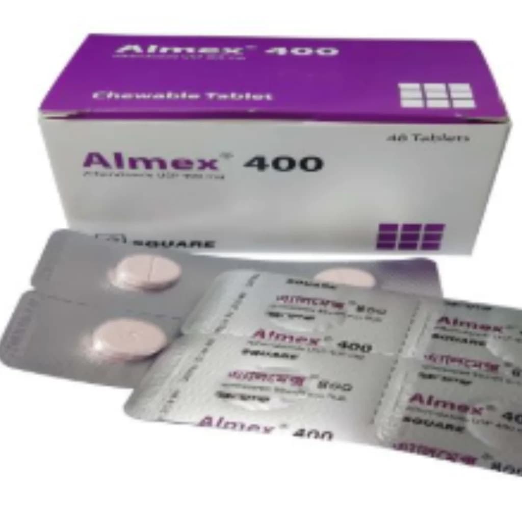 Almex 400 Albendazole 400mg