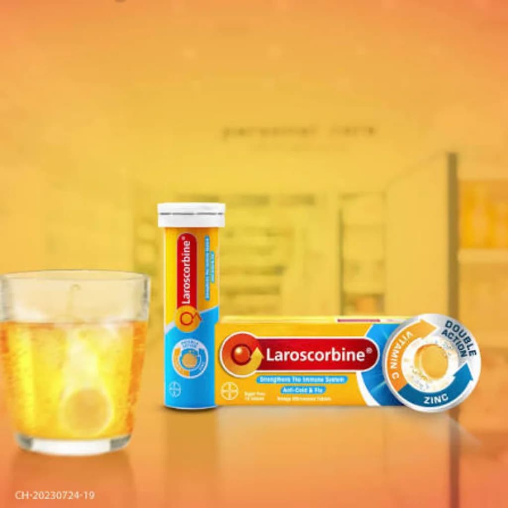 Laroscorbine 1000mg + 10mg 