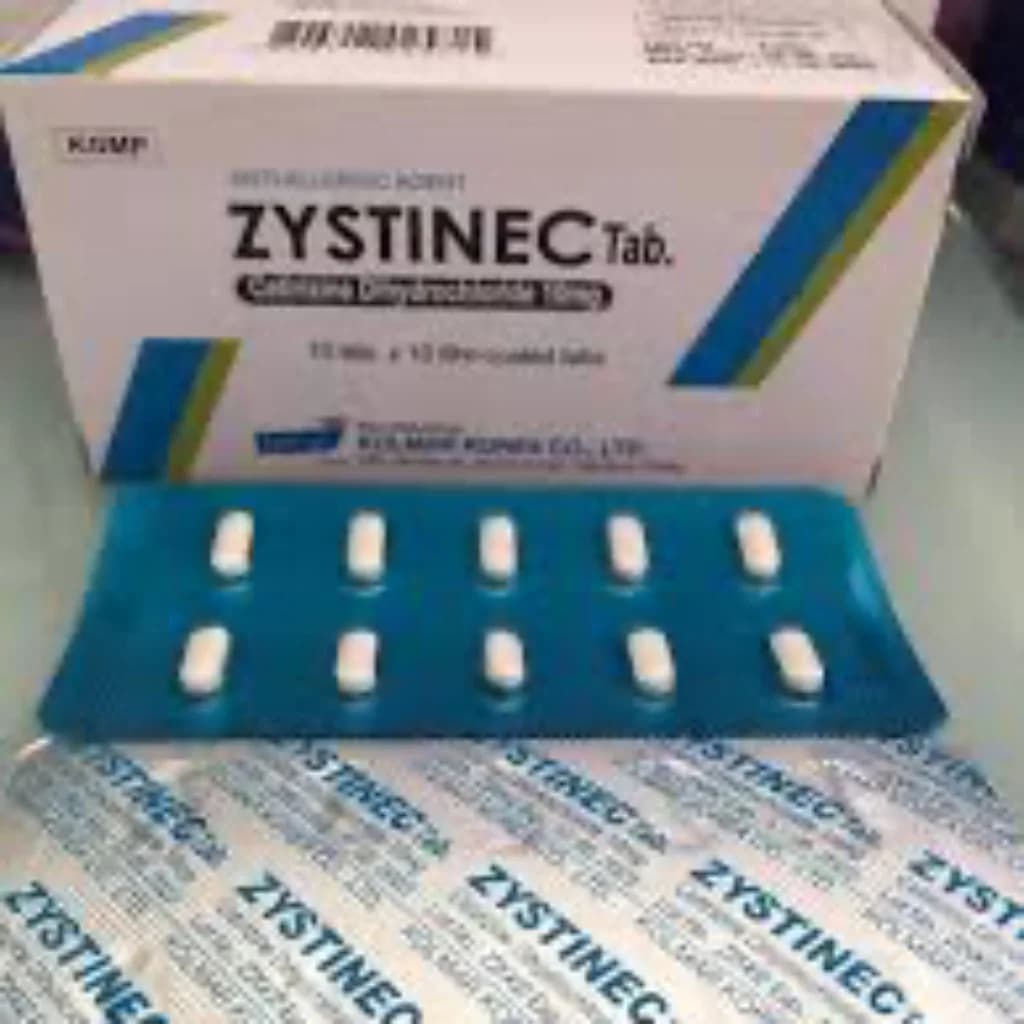 Zystinec Cetirizine dihydrochloride 10mg