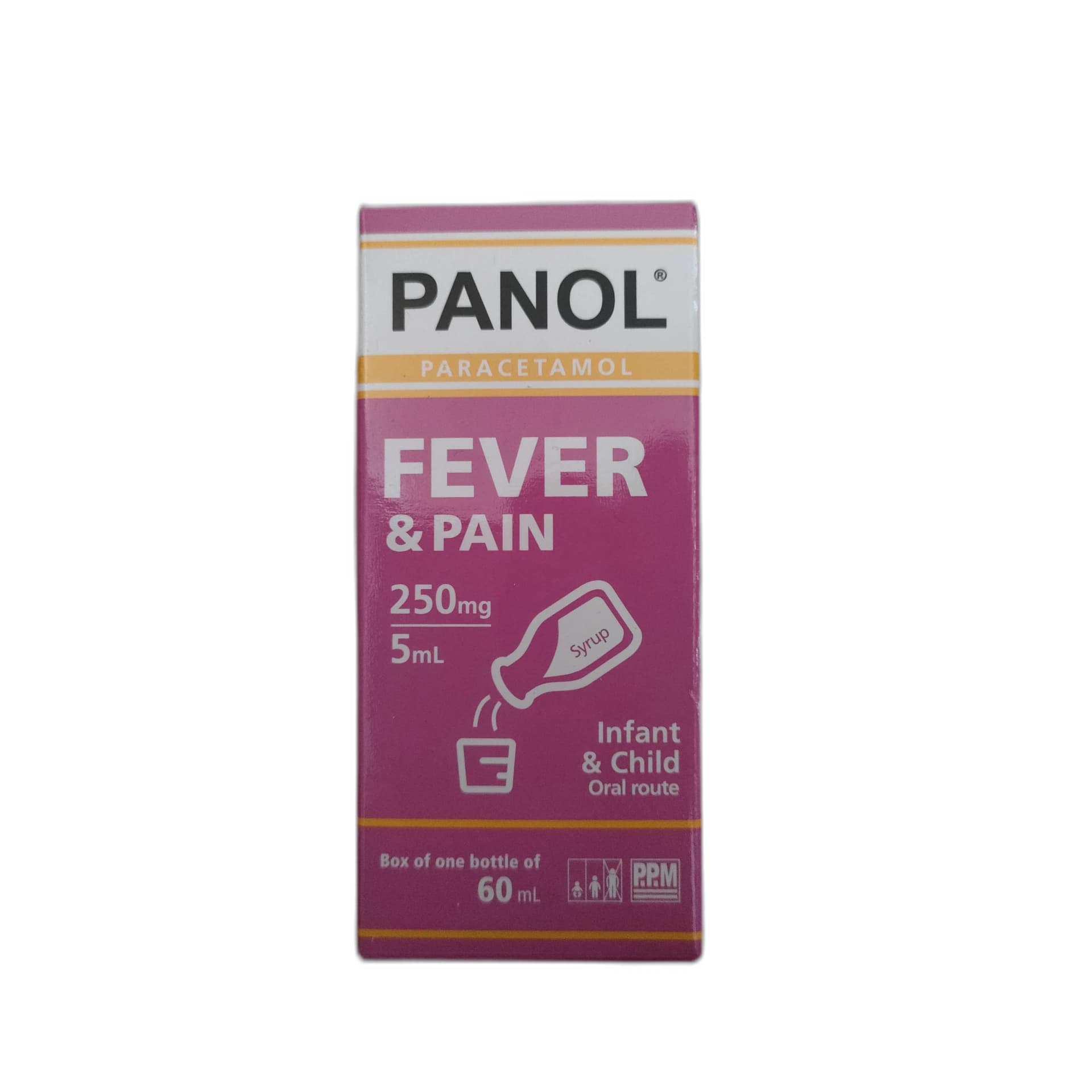 Panol 250 mg/5 ml