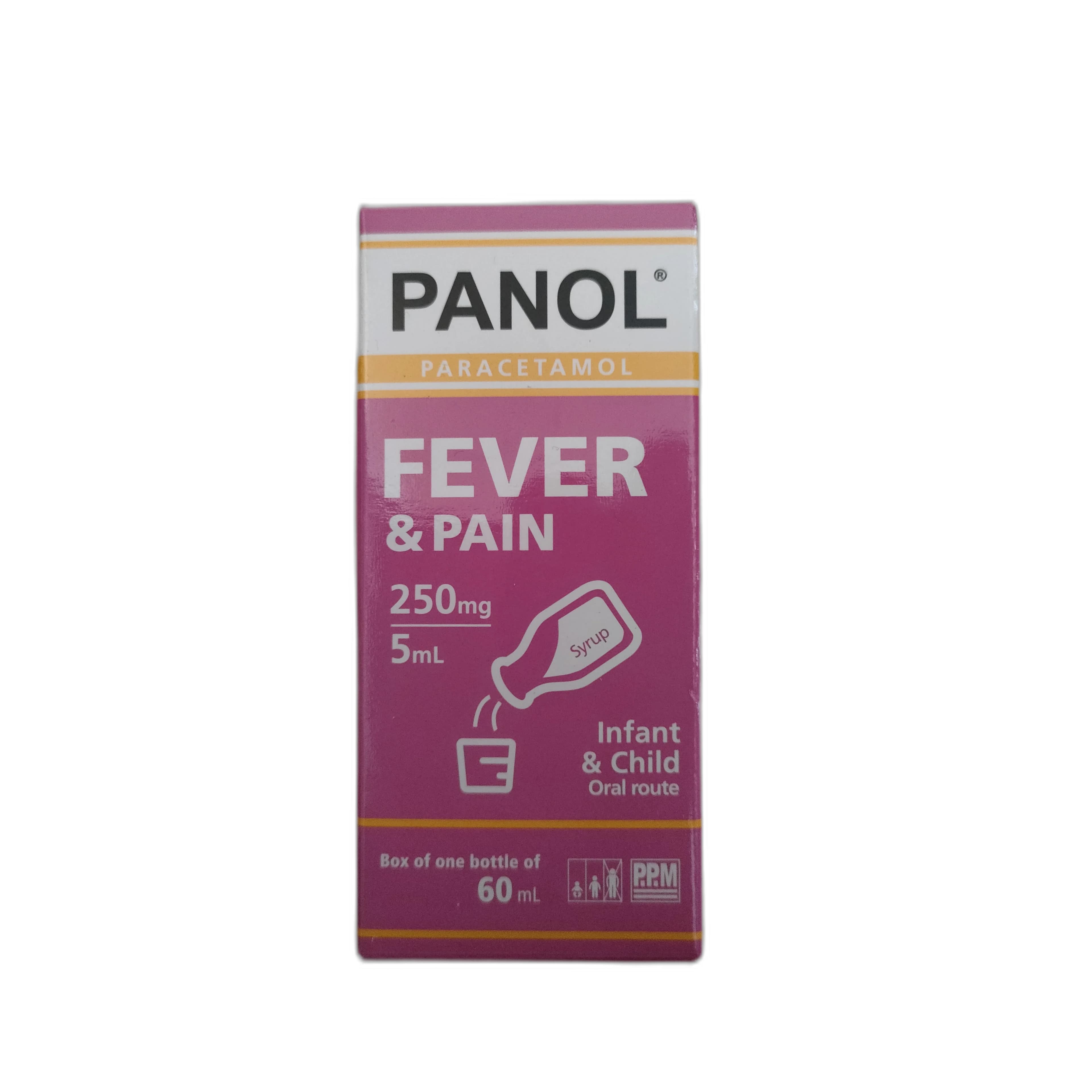Panol 250 mg/5 ml