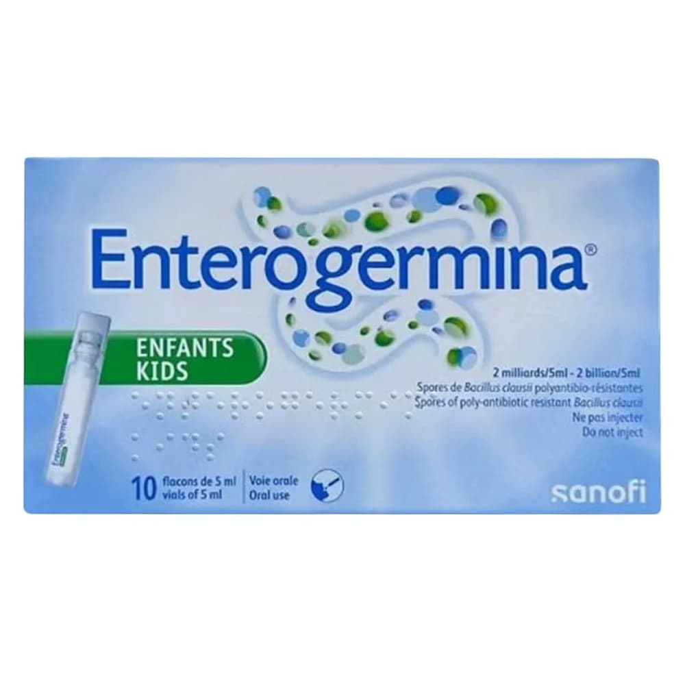 Enterogermina Enfants/Kids Bacillus clausii spores 2 billion/5 mL