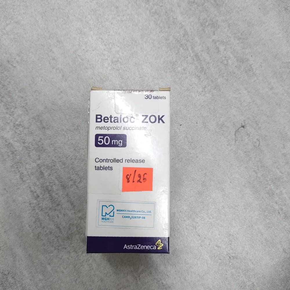Betaloc ZOK 50 mg controlled release