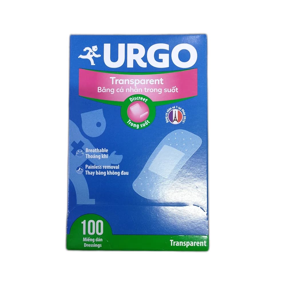 URGO Transparent 2.0 cm × 7.2 cm