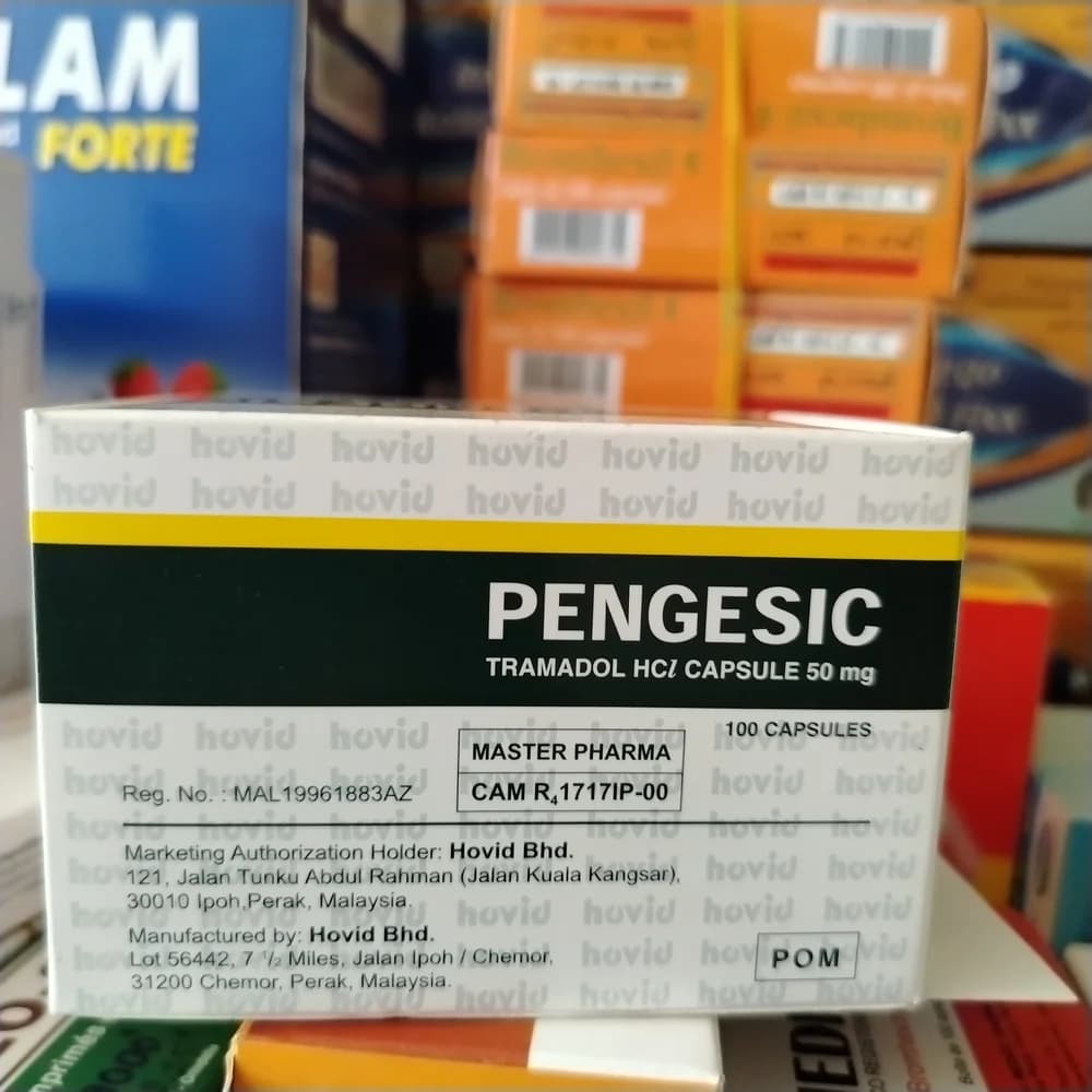 Pengesic Tramadol hydrochloride 50 mg per capsule