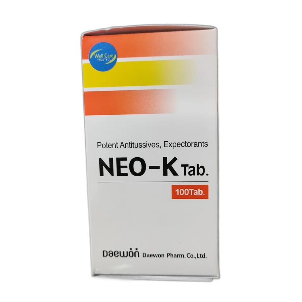 NEO-K Tab 5 mg / 50 mg / 17.5 mg / 1.5 mg per tablet