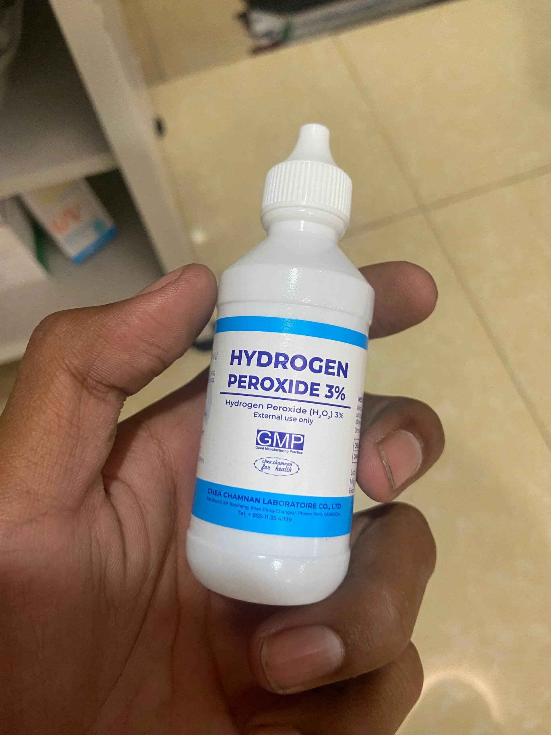 Hydrogen Peroxide 3% H2O2 3% External Use