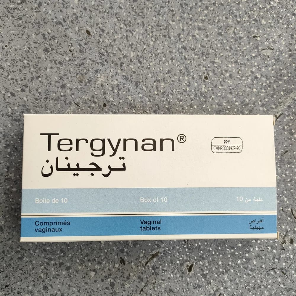 Tergynan 200 mg / 100 mg (65,000 IU) / 100,000 IU / 3 mg
