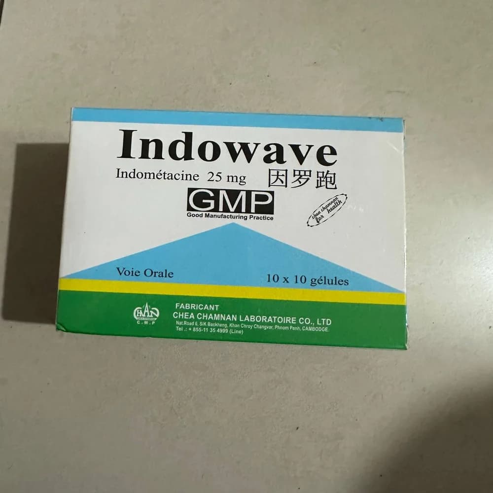 Indowave 25 mg capsules