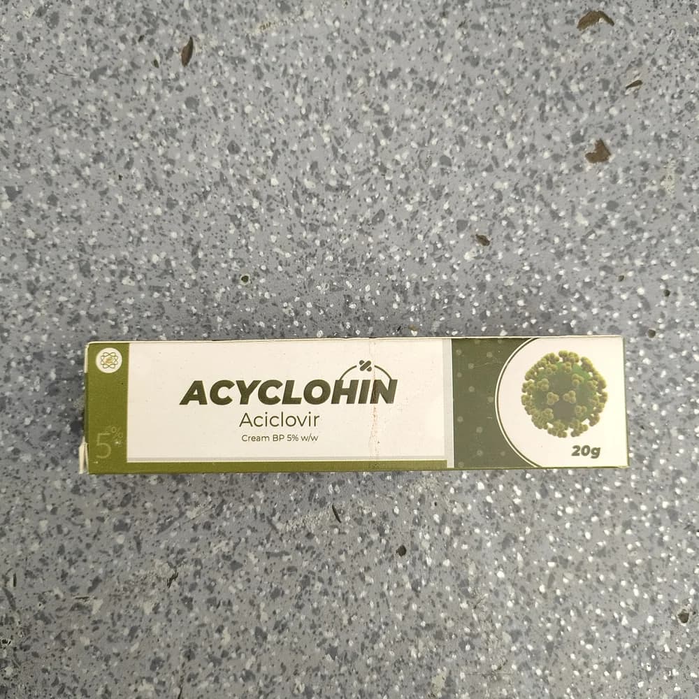 Acyclohin 5% w/w