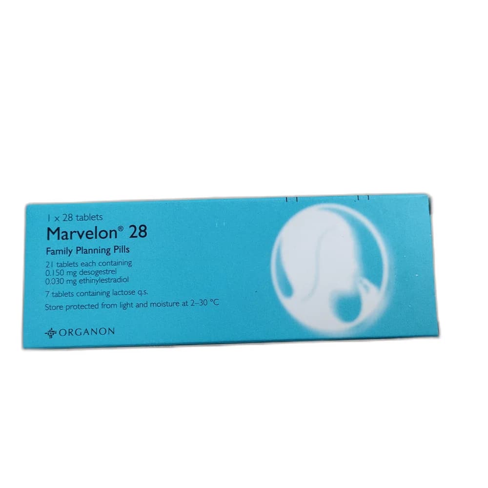 Marvelon 28 0.150 mg + 0.030 mg