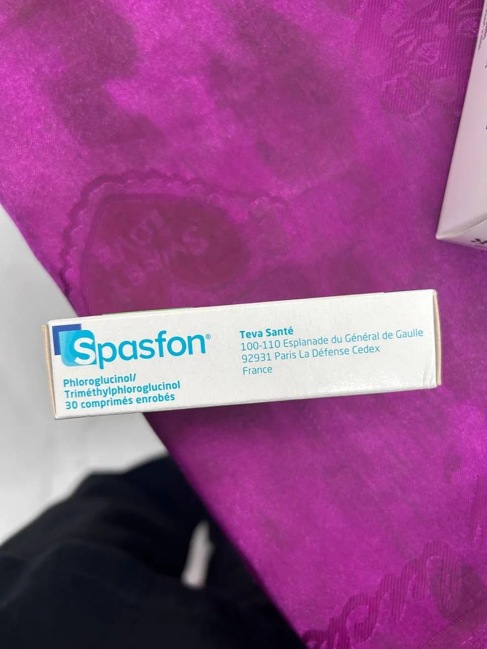 Spasfon Not available