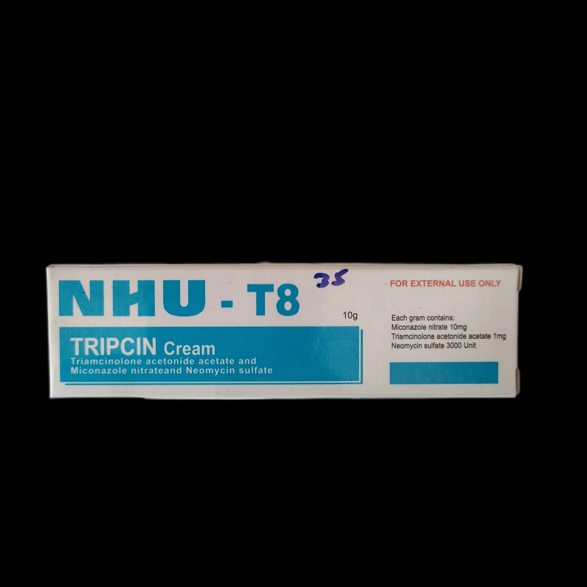 NHU-T8 Tripcin Cream 10g