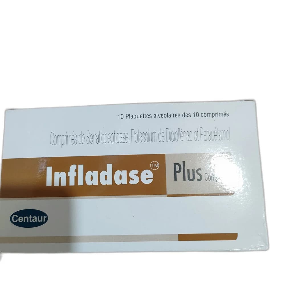Infladase Plus 10 mg / 50 mg / 500 mg