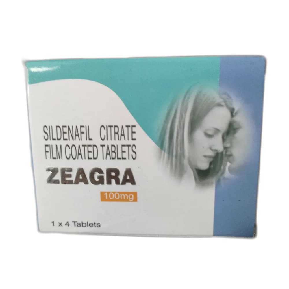 Zeagra 100mg 100 mg tablet