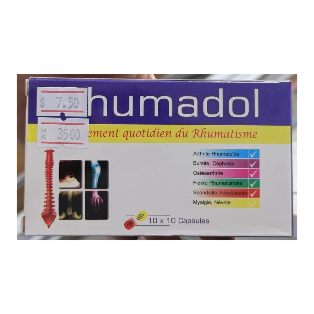 Rhumadol 0.5 mg / 50 mg / 25 mg / 100 mcg / 200 mg