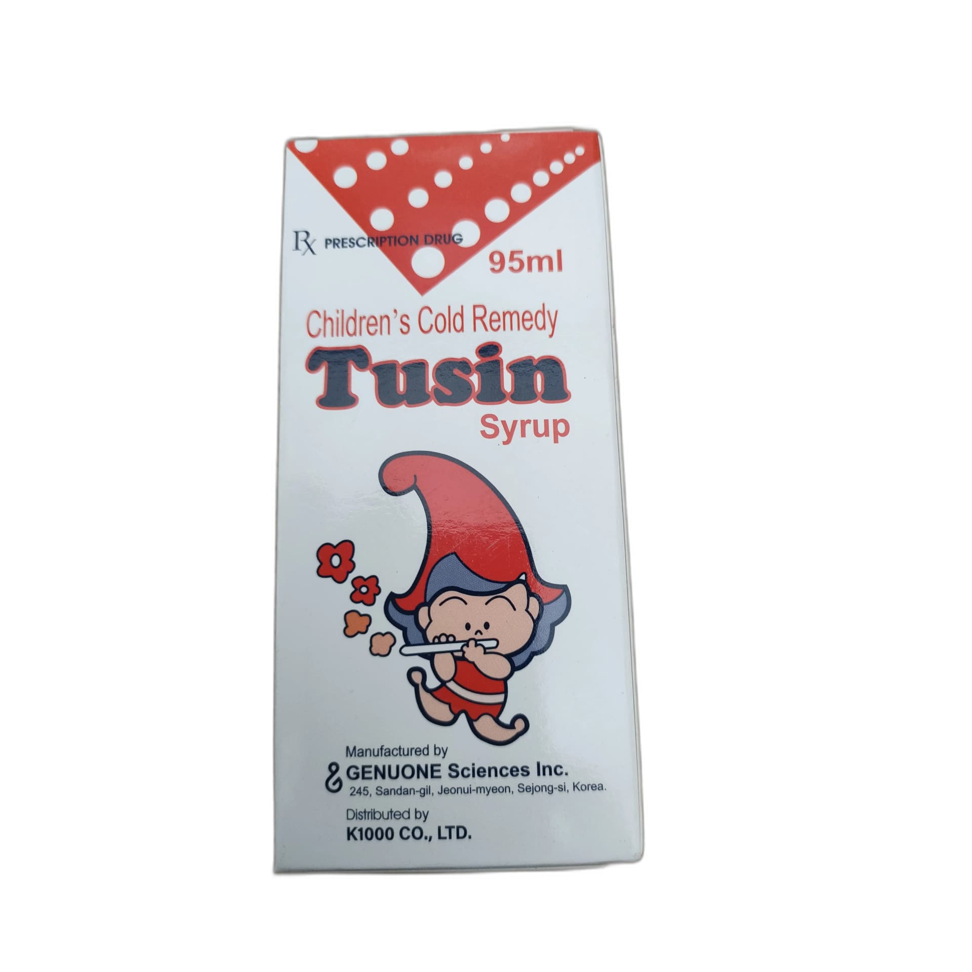 Tusin Children's Cold Remedy Syrup 95 ml