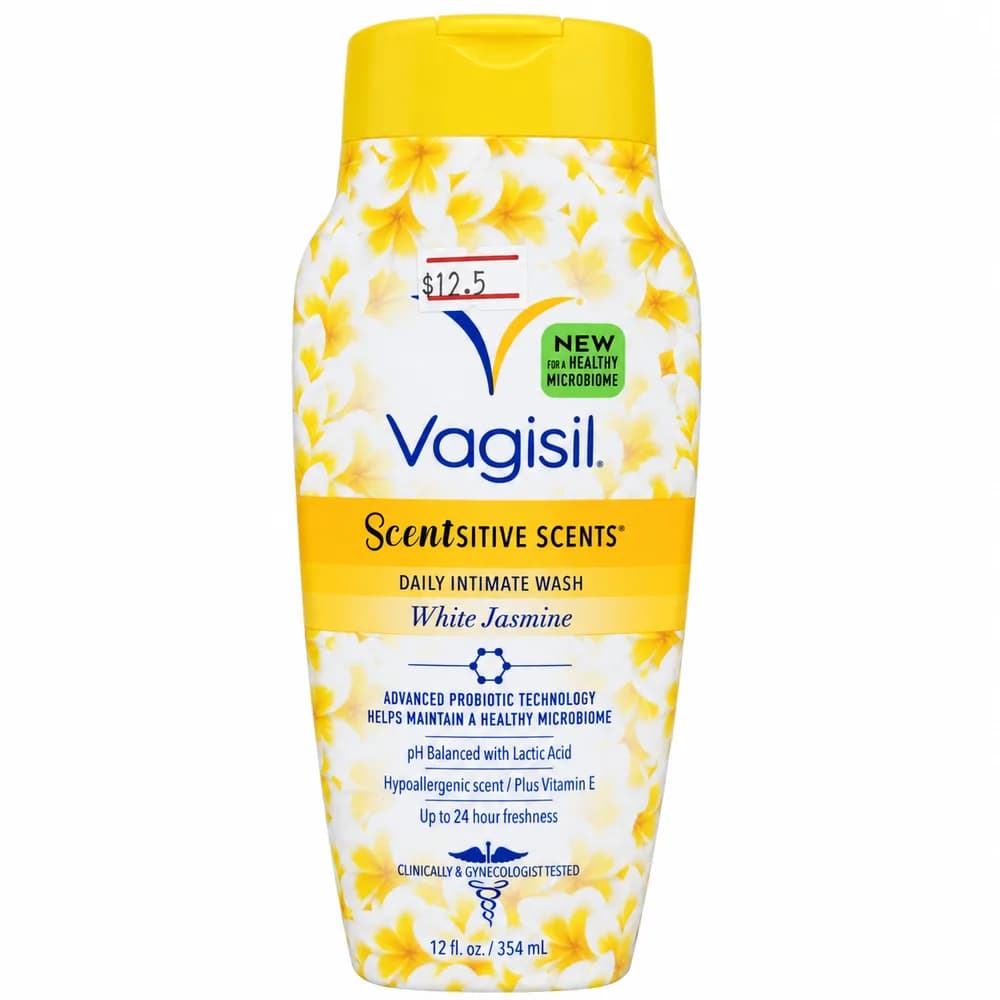 Vagisil Sensitive Scents White Jasmine 12 fl oz / 354 mL