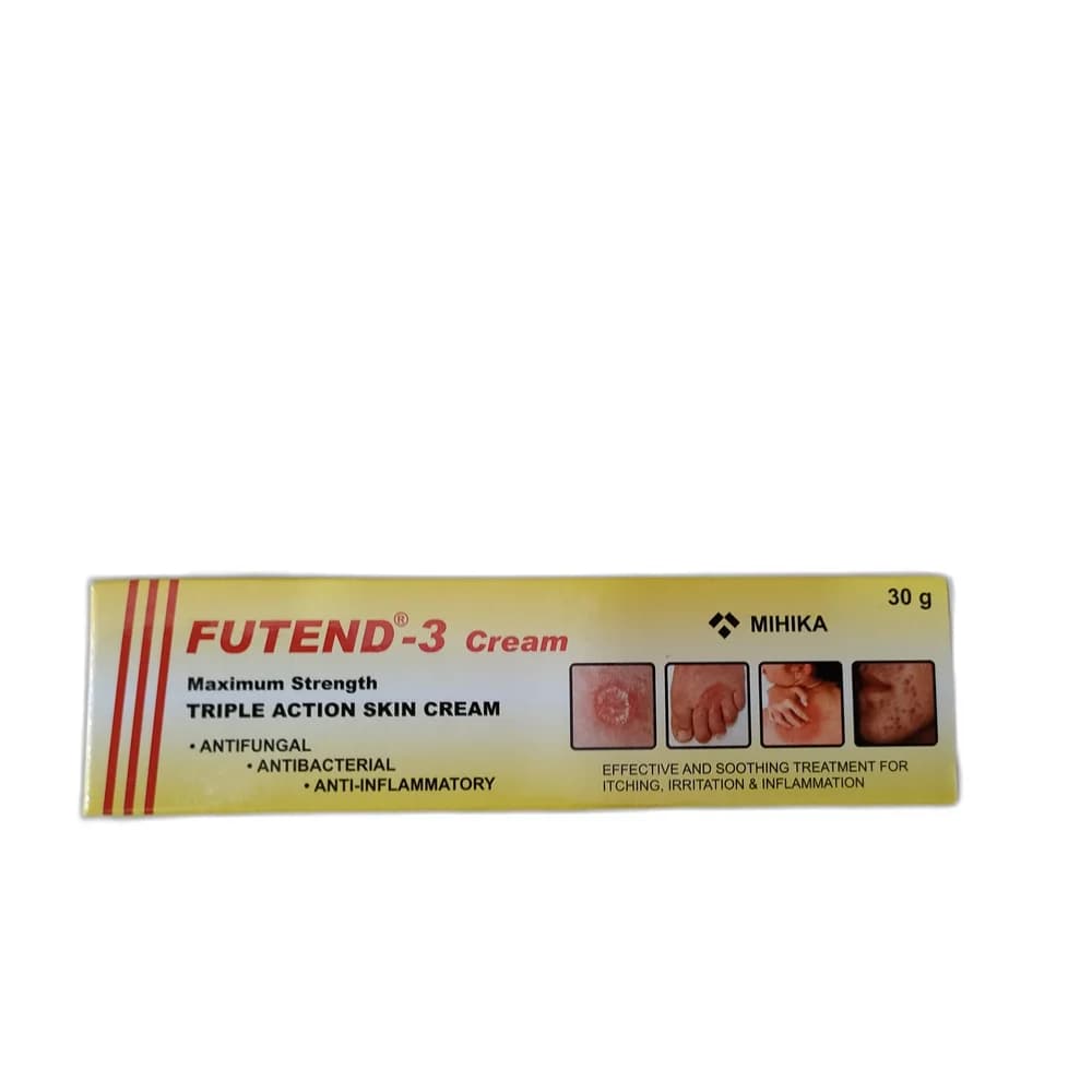 Futend-3 Clotrimazole 1% / Betamethasone 0.05% / Neomycin 0.5%