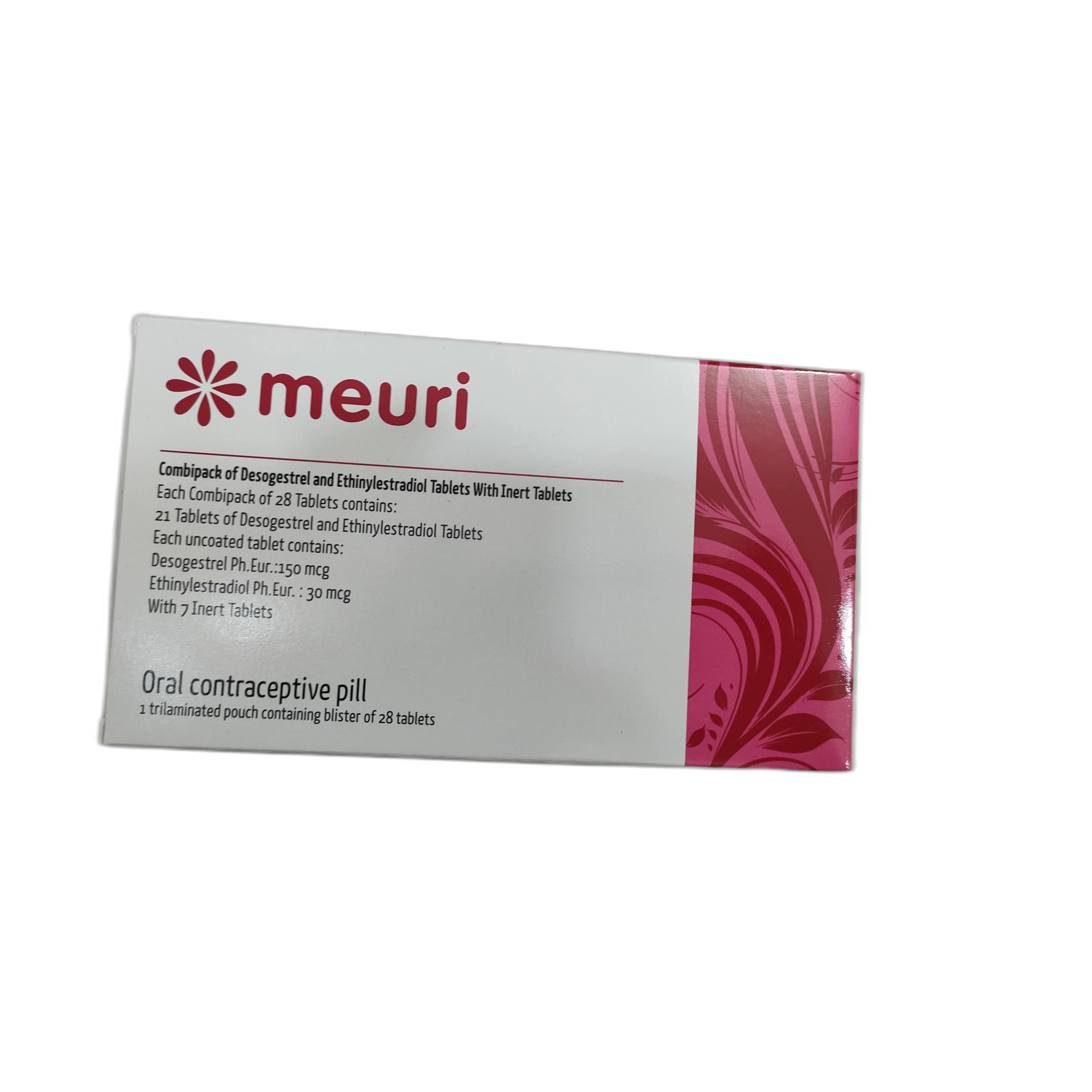 meuri 0.150 mg desogestrel / 0.030 mg ethinylestradiol