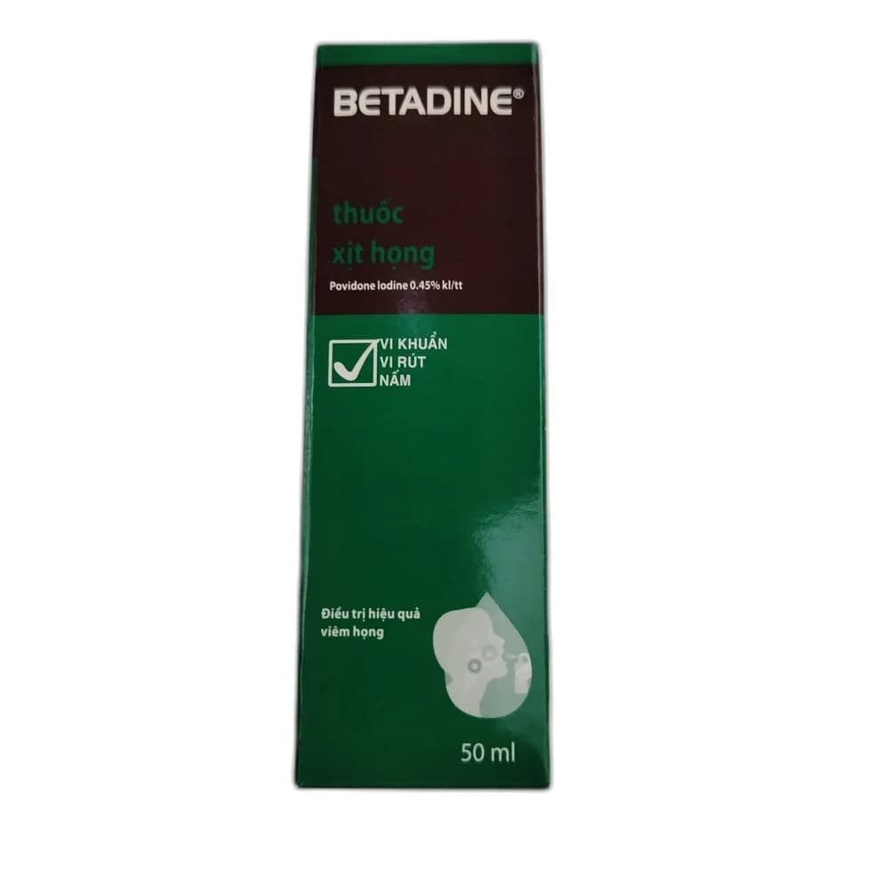 Betadine Throat Spray 0.45%