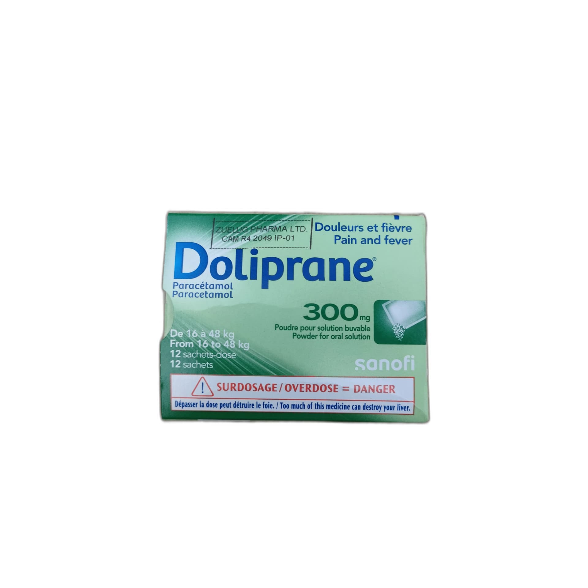 Doliprane 300mg 300 mg