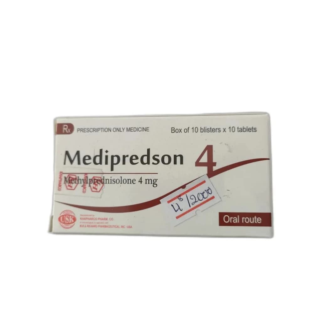 Medipredson 4 4mg