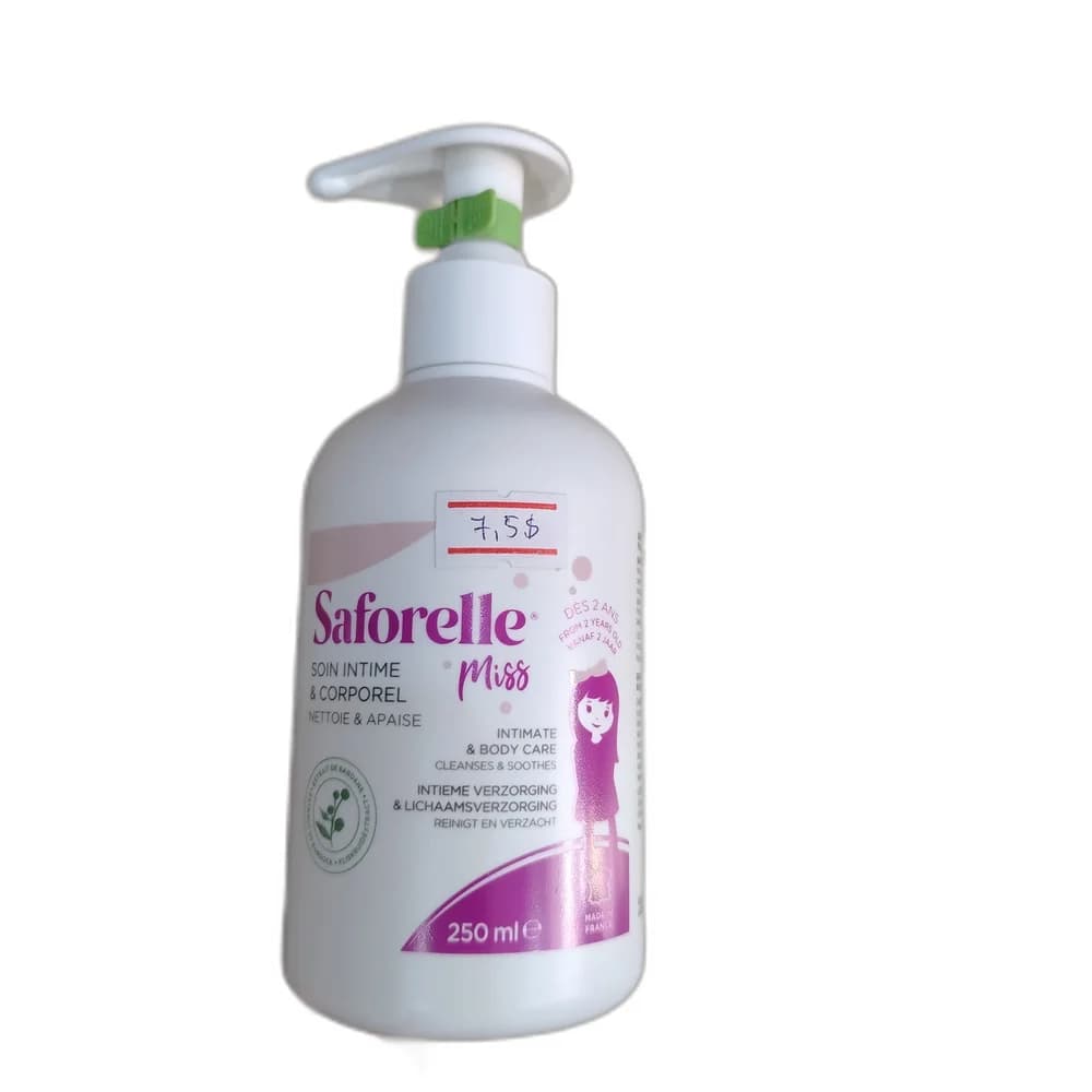 Saforelle Miss Soin Intime et Corporel 250 mL