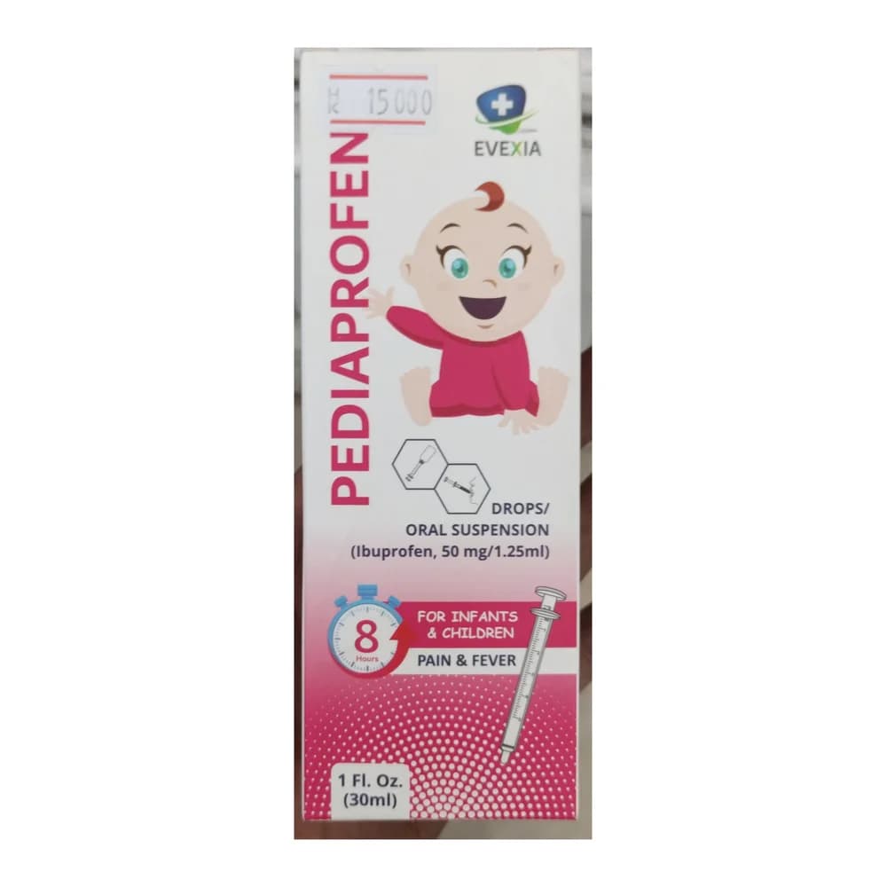 Pediaprofen 50 mg/1.25 ml (30 ml)