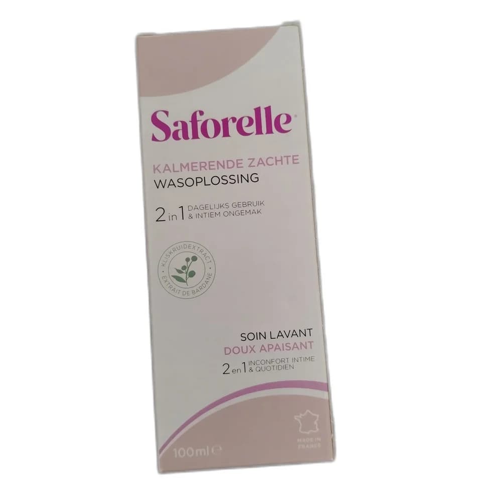 Saforelle Soin Lavant Doux Apaisant 2 en 1