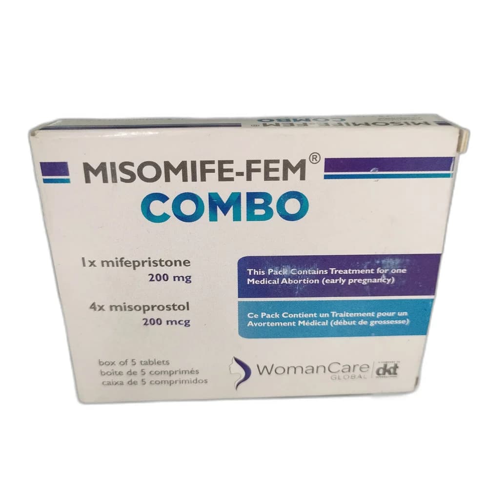 Misomife-FEM Combo Mifepristone 200 mg + Misoprostol 200 mcg