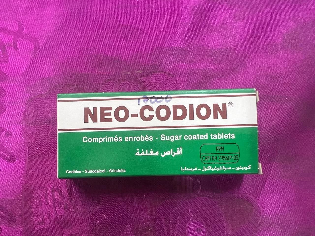 Neo codion Not available