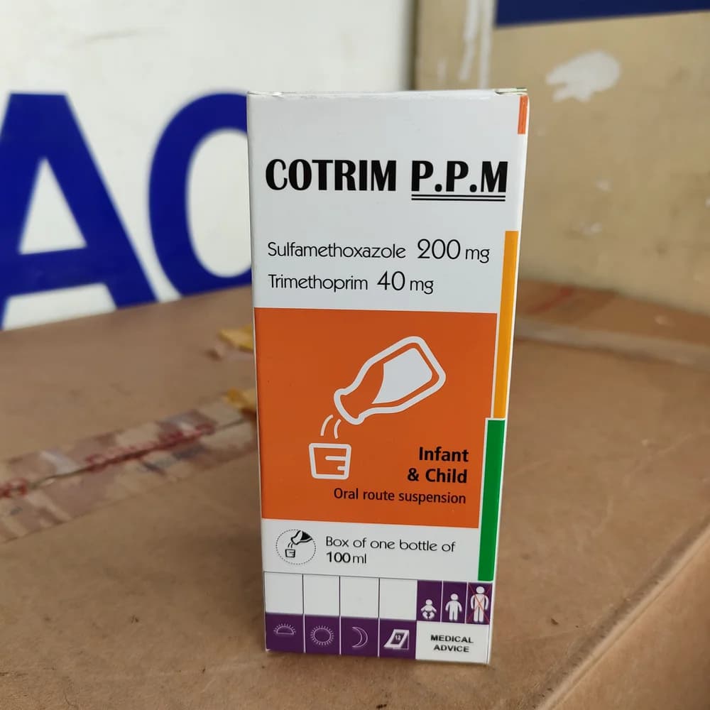 Cotrim P.P.M 200 mg + 40 mg / 5 mL