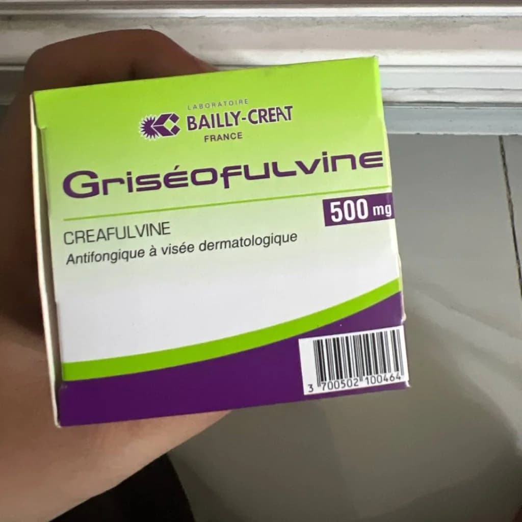 CREAFULVINE Griseofulvine (500 mg)