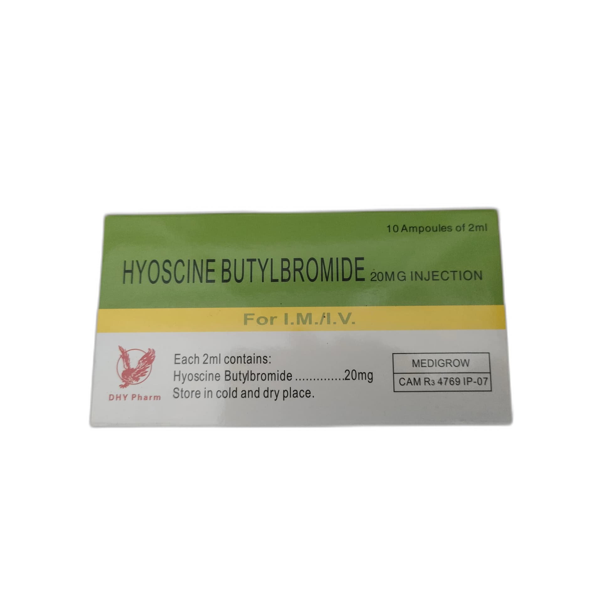 Hyoscine Butylbromide 20 mg