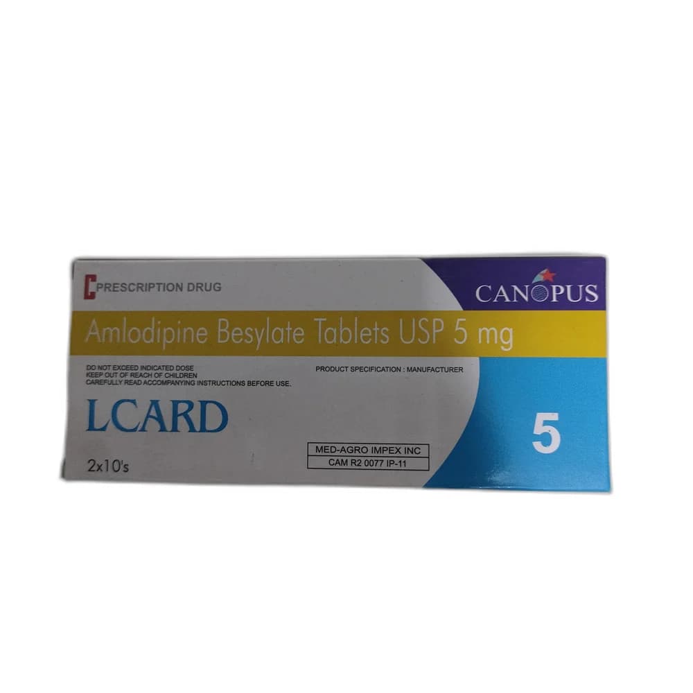 Lcard 5 mg