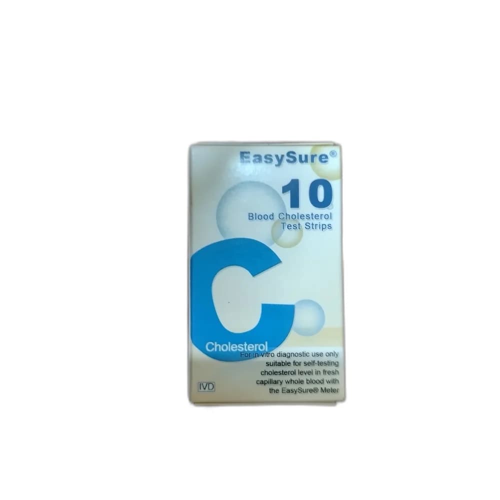 EasySure Cholesterol 10 strips per box