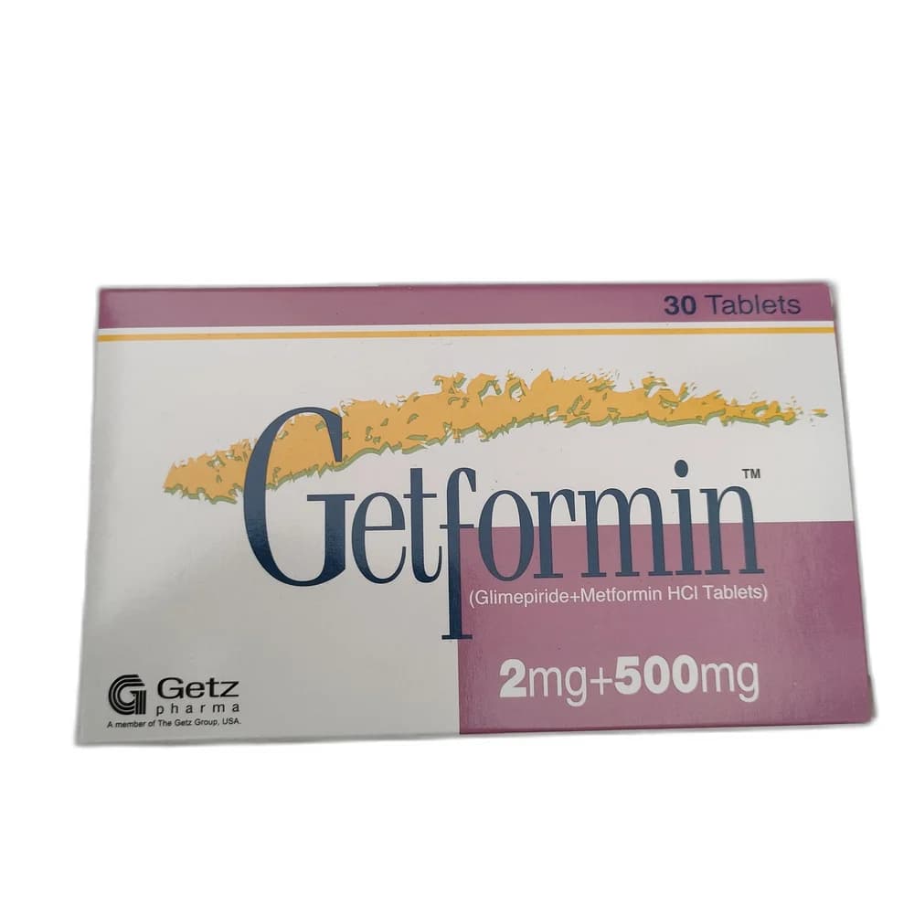 Getformin 2 mg / 500 mg