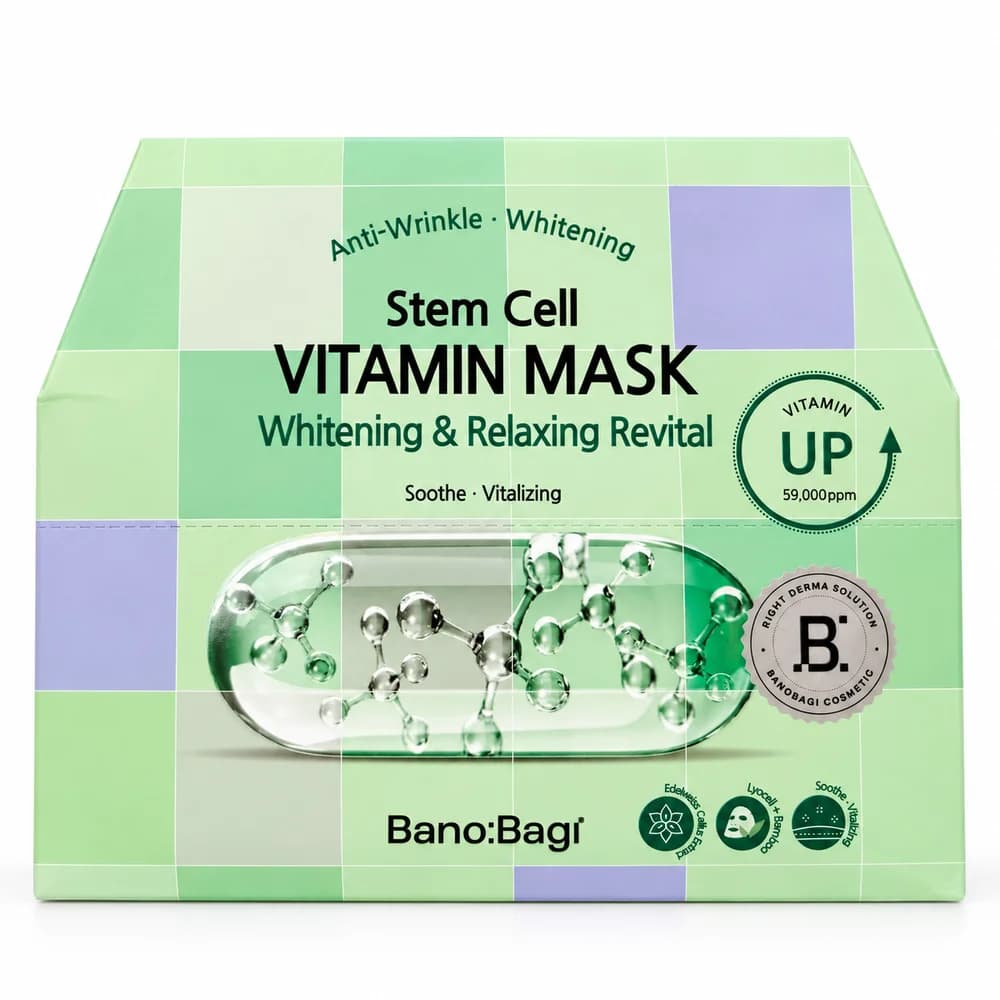 BANOBAGI Stem Cell Vitamin Mask Whitening & Relaxing Revital 30 g