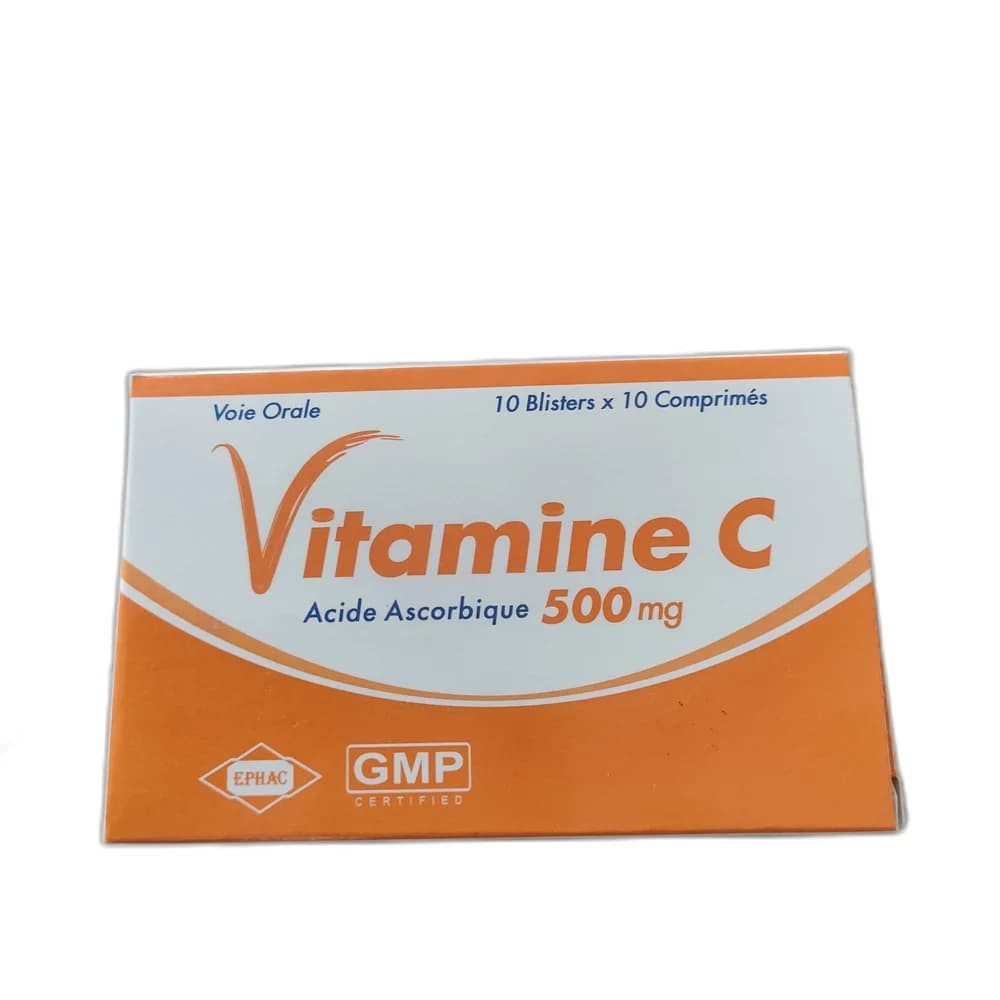 Vitamine C 500 mg (EPHAC) 500 mg